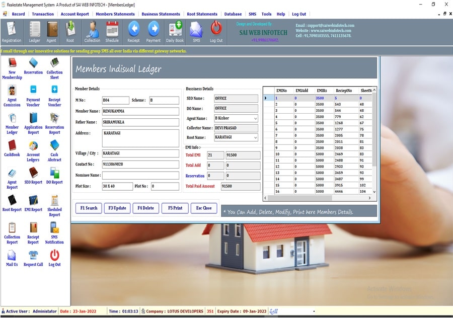 Realestate software
